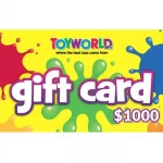 Toyworld $1000 NZD Physical Gift Card (Express Delivery)