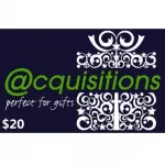 Acquisitions $20 NZD Physical Gift Card (Express Delivery)