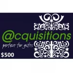 Acquisitions $500 NZD Physical Gift Card (Express Delivery)