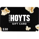 Hoyts Cinemas $30 NZD Digital Gift Cards (Email Delivery)