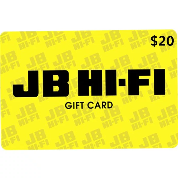 JB Hi-Fi $20 NZD Digital Gift Cards (Email Delivery)