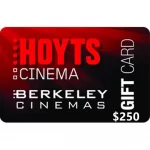 Hoyts Cinemas $250 NZD Physical Gift Card (Express Delivery)