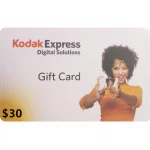 Kodak Express $30 NZD Physical Gift Card (Express Delivery)