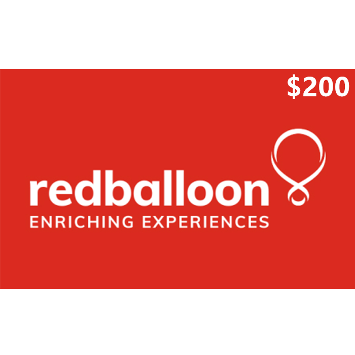 RedBalloon $200 NZD Digital Gift Cards (Email Delivery)