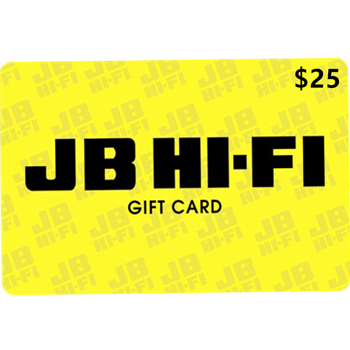 JB Hi-Fi $25 NZD Digital Gift Cards (Email Delivery)