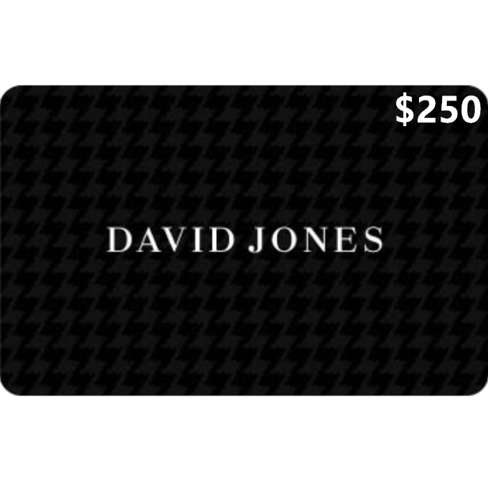 David Jones $250 NZD Digital Gift Card (Email Delivery)