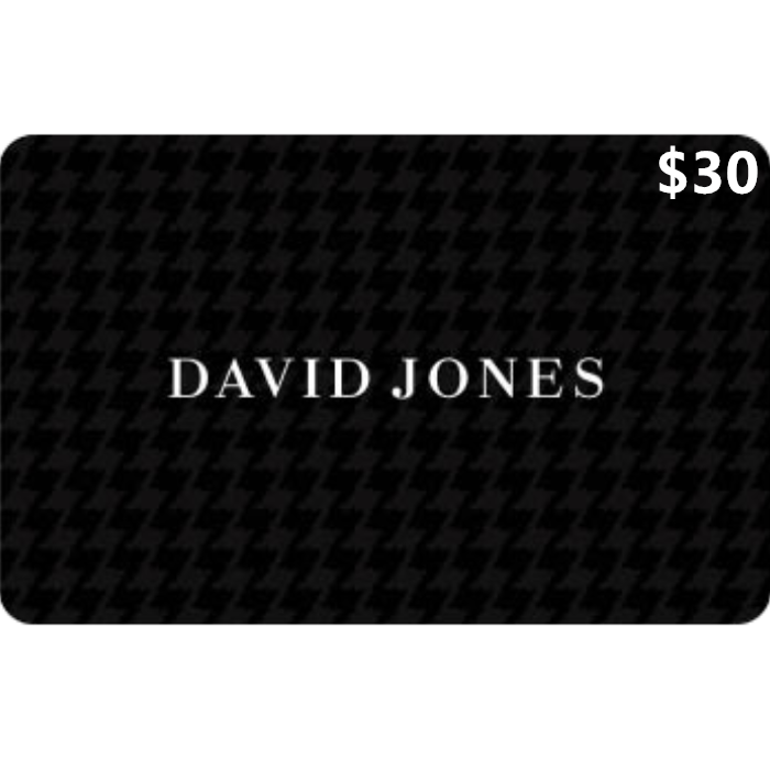 David Jones $30 NZD Digital Gift Card (Email Delivery)