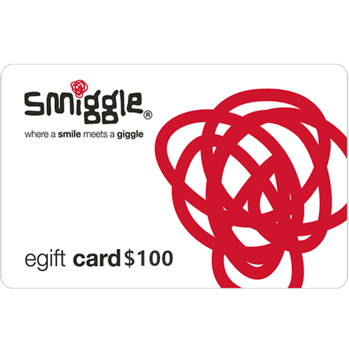 Smiggle $100 NZD Digital Gift Cards (Email Delivery)