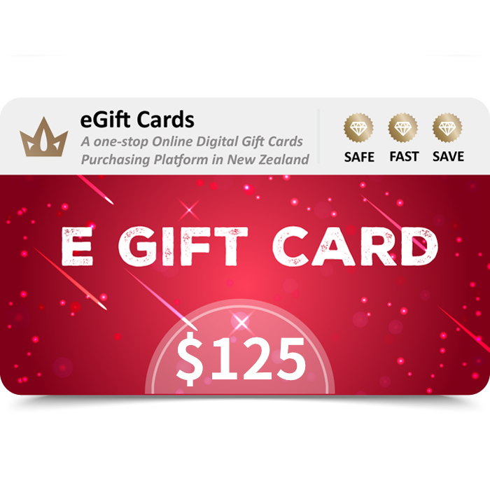 eGift Cards $125 NZD E Gift Card (Email Delivery)