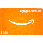 Amazon $150 AUD Digital Gift Card/Voucher (Email Delivery)