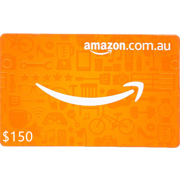 Amazon $150 AUD Digital Gift Card/Voucher (Email Delivery)