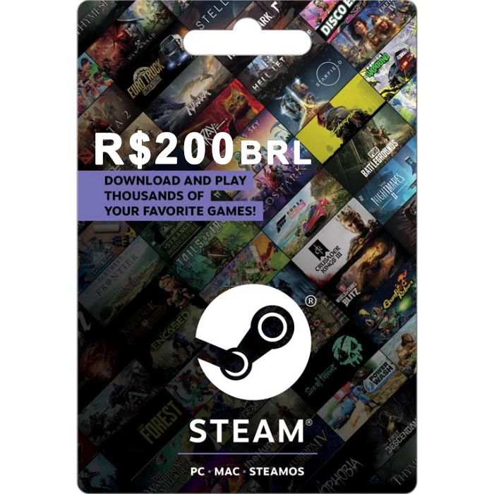 Steam-R$200-BRL-BR-Digital-Gift-Card-Email-Delivery