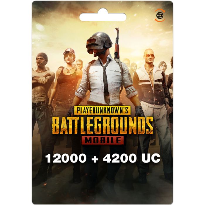 PUBG 16200UC $200 USD (US) Digital Gift Card (Email Delivery)