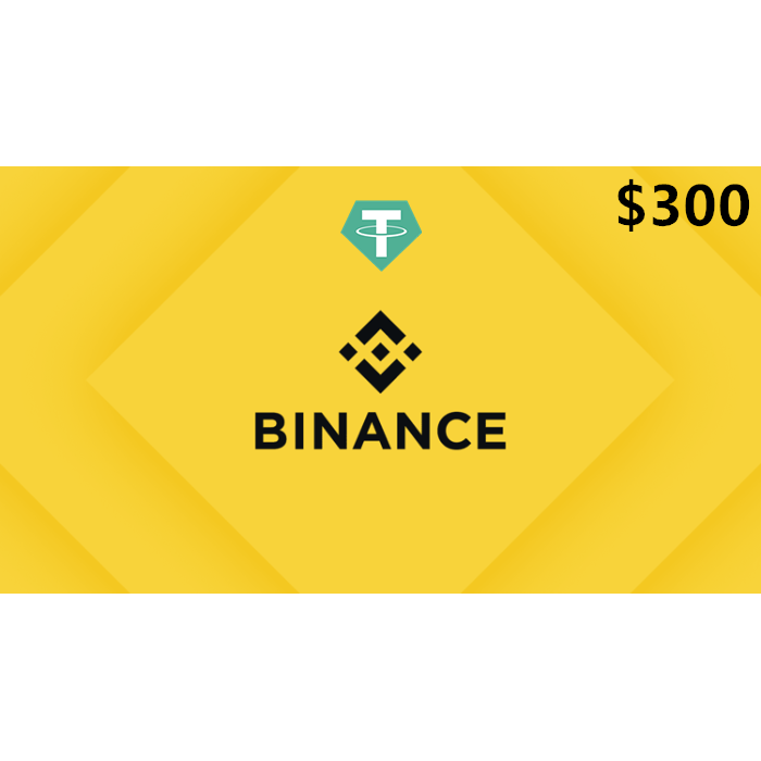 Binance $300 USDT Gift Card Digital Gift Card (Email Delivery)
