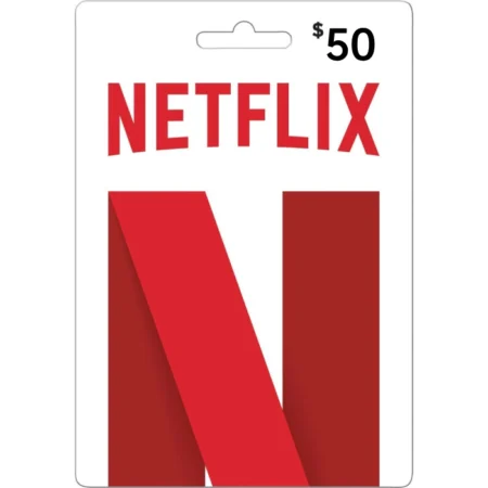 Netflix $50 USD Digital Gift Card (Email Delivery)