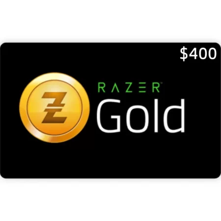 Razer Gold $400 USD Gift Card (Email Delivery)