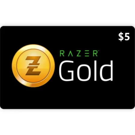 Razer Gold $5 SGD Gift Card (Email Delivery)