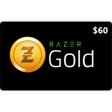 Razer Gold $60 SGD Gift Card (Email Delivery)