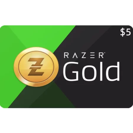 Razer Gold Global $5 USD Gift Card (Email Delivery)