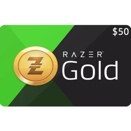 Razer Gold Global $50 USD Gift Card (Email Delivery)