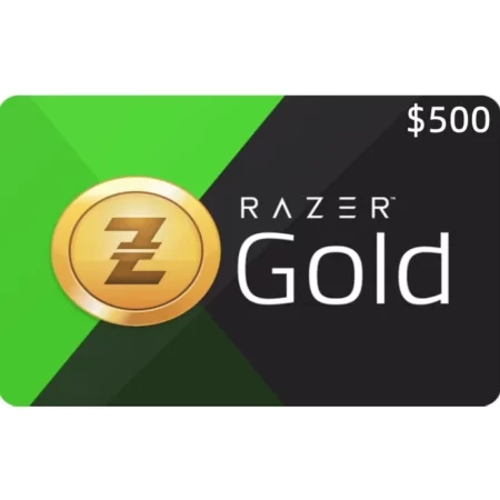 Razer Gold Global $500 USD Gift Card (Email Delivery)