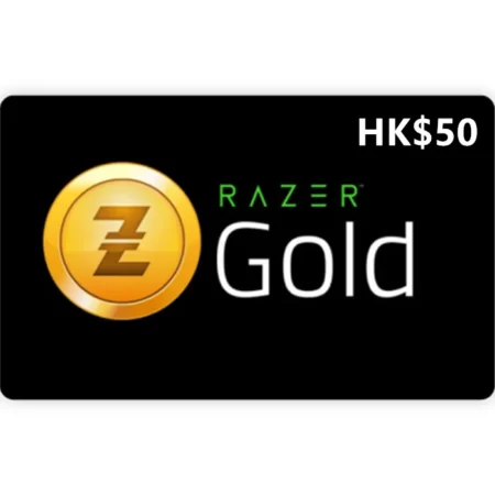Razer Gold HK$50 HKD Gift Card (Email Delivery)