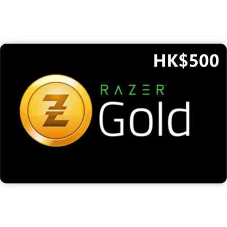 Razer Gold HK$500 HKD Gift Card (Email Delivery)