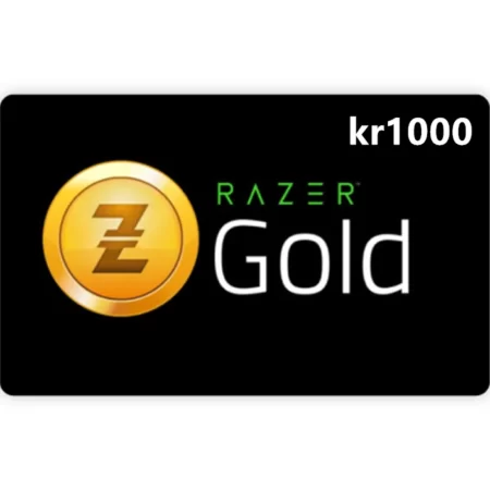 Razer Gold kr1000 SEK (Email Delivery)