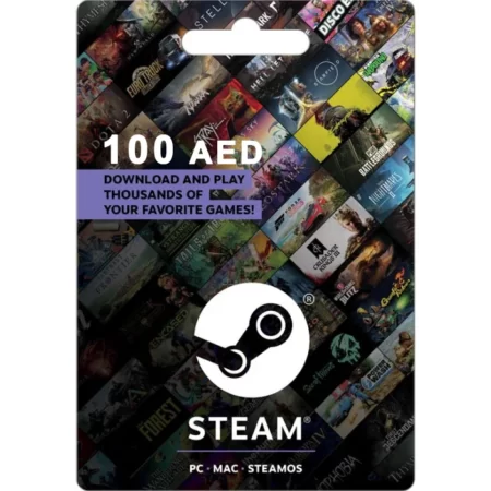 Steam 100 AED (UAE) Digital Gift Card (Email Delivery)