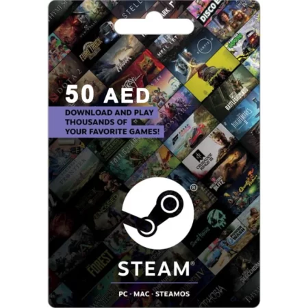 Steam 50 AED (UAE) Digital Gift Card (Email Delivery)