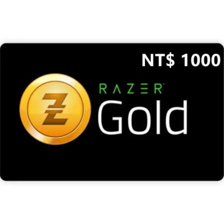 Razer Gold NT$1000 TWD Gift Card (Email Delivery)