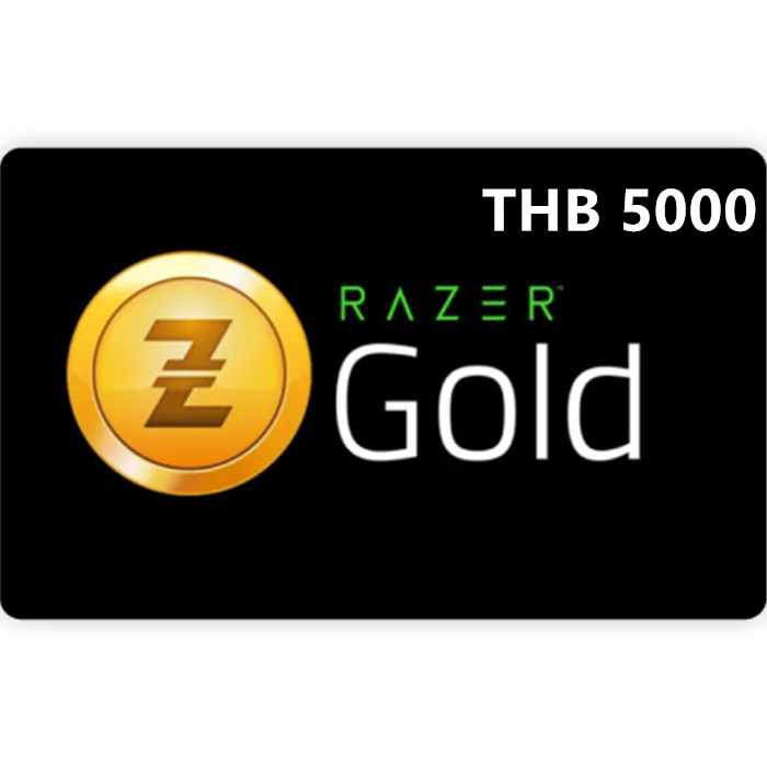 Razer-Gold-฿5000-THB-Digital-Prepaid-Gift-Cards-Email-Delivery