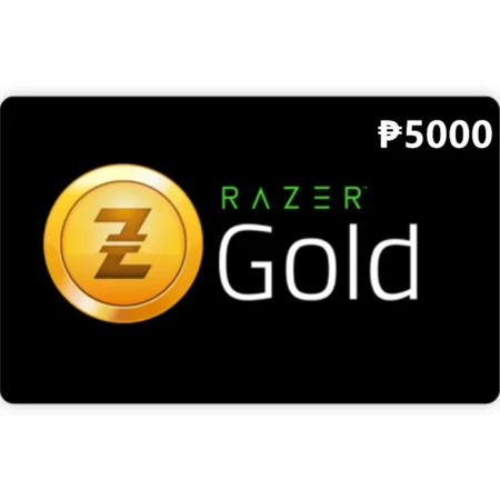 Razer Gold ₱5000 PHP Gift Card (Email Delivery)